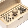 SE 17-Piece Bezel/Prong Closing Punch Set for Jewelry Making -