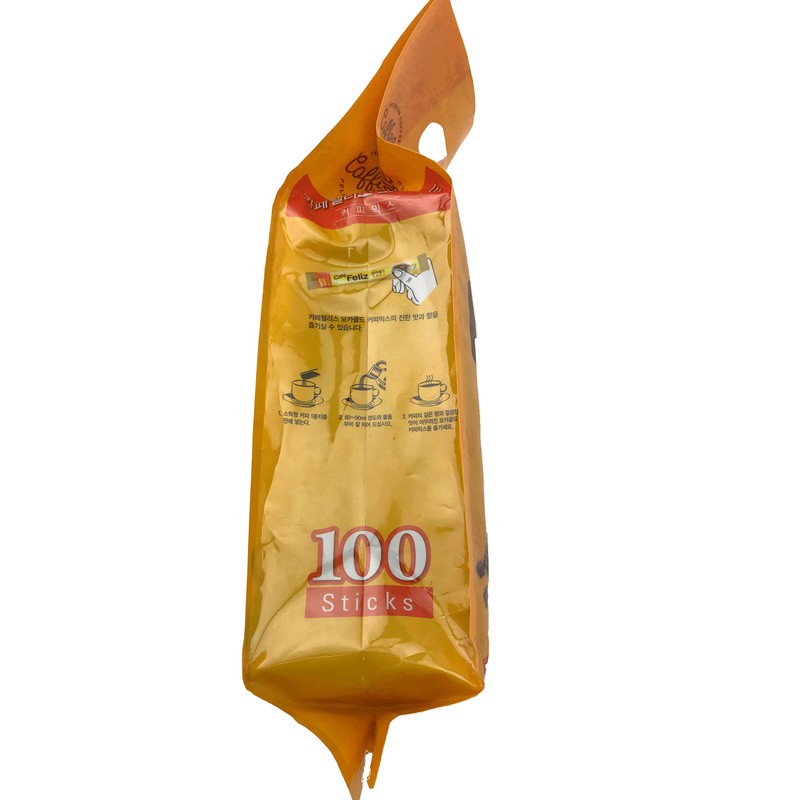 Cafe Feliz Mocha Gold Instant Coffee Mix, 12g per Stick,