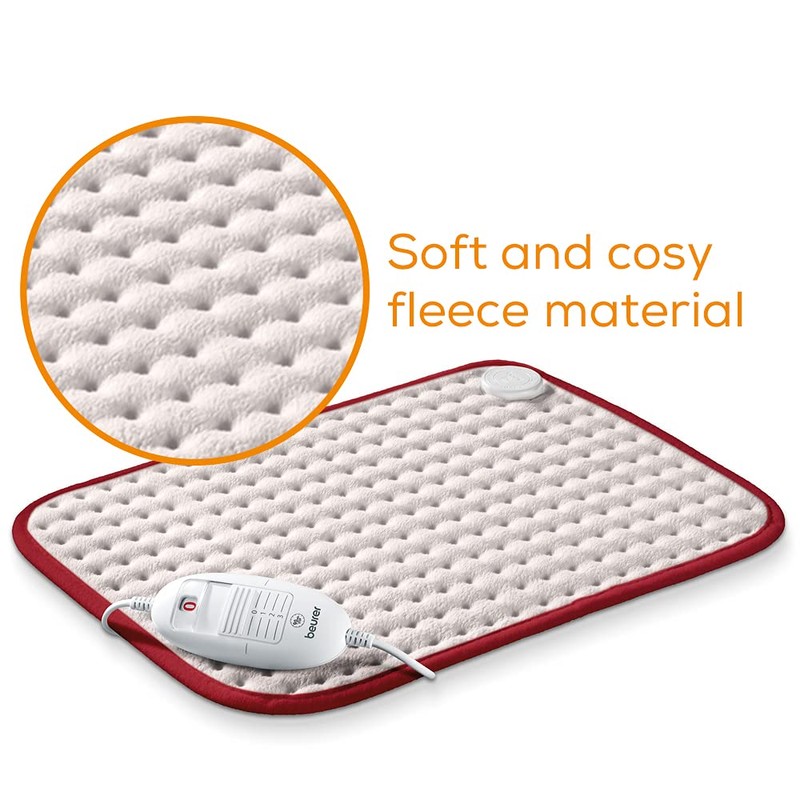 Beurer HK Comfort Heat Pad, Flexible Warming Electric Heating Pad