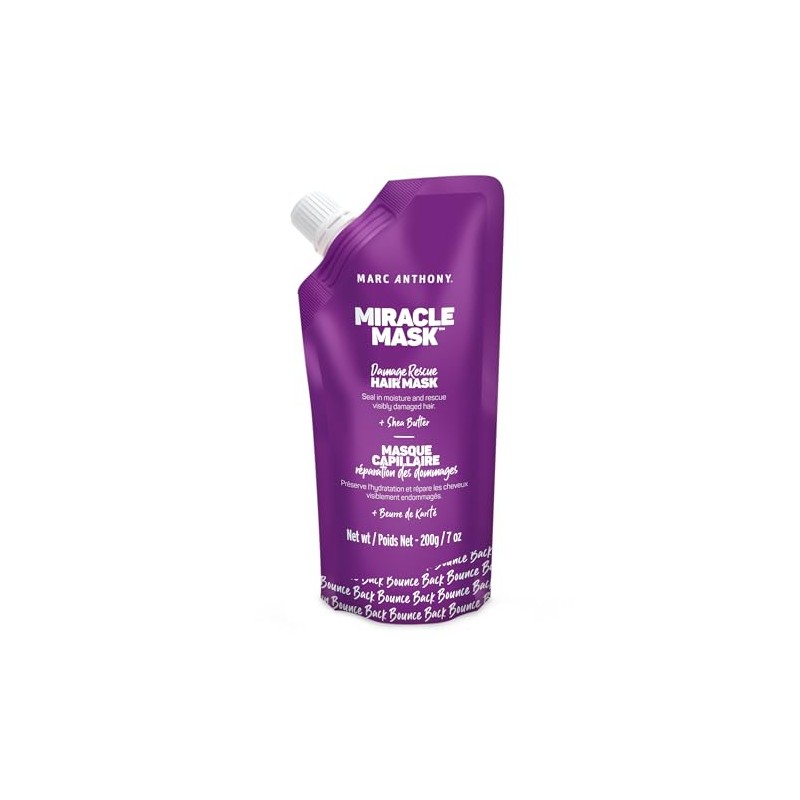 Marc Anthony Instant Miracle Hair Mask, Damage Rescue, 6.8 oz