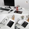 YECAYE 2 Pack Cable Management Box with Inner-Lock Lid, Large