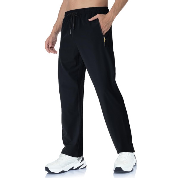Rapoo Sweat Pants Athletic Workout Track Hiking Pants Jogger for