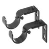 Ivilon Short Projection Brackets for Curtain Rods - for 1