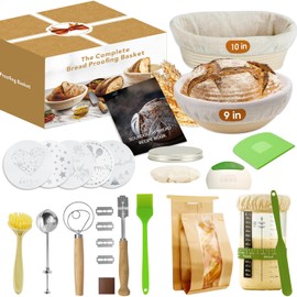 sourdough bread baking supplies sourdough starter kit bread proofing basket bread making tool set sourdough kit sourdough kit sourdough proofing basket sourdough kit gift set for bakersBread Making