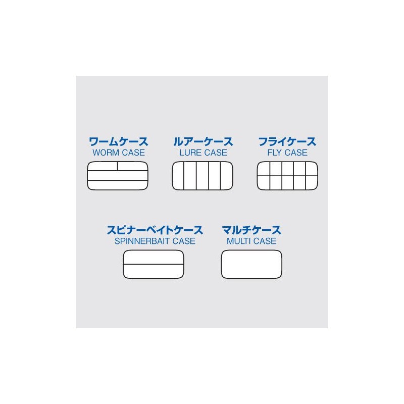 MEIHO SFC Lure Case, M, Clear