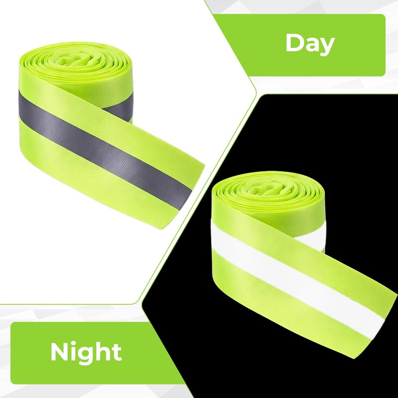 Reflective Tape Strip Sew On 2'' x 33ft High Visibility
