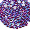 Flat Back Crystal Rhinestones,Dark Siam AB, SS16, 1440pcs