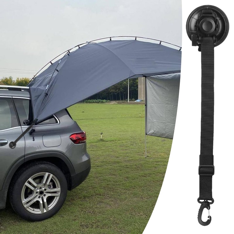 Camping Tie Down Hook Buckle, Heavy Duty Suction Hook, Powerful