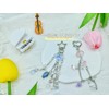Meefisher 2 PCS Y2K Aesthetic Blue jellyfish Pink Star Accessories