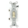 Leviton 12021-2I 3-Amp, 24 Volt AC/DC, Toggle Single-Pole, Industrial Grade, Self-Grounding, Ivory
