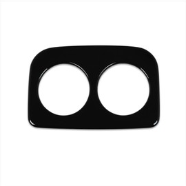 RUIQ Subaru Crosstrek Impreza GU Series Interior Rear Seat Drink Holder Cover Garnish for Subaru Crosstrek Impreza Design Piano Black