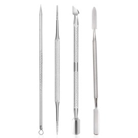 Profi Eingewachsene Zehennägel Kit, Pediküre-Set,Hornhautentferner und Trimmer (4 Stück)