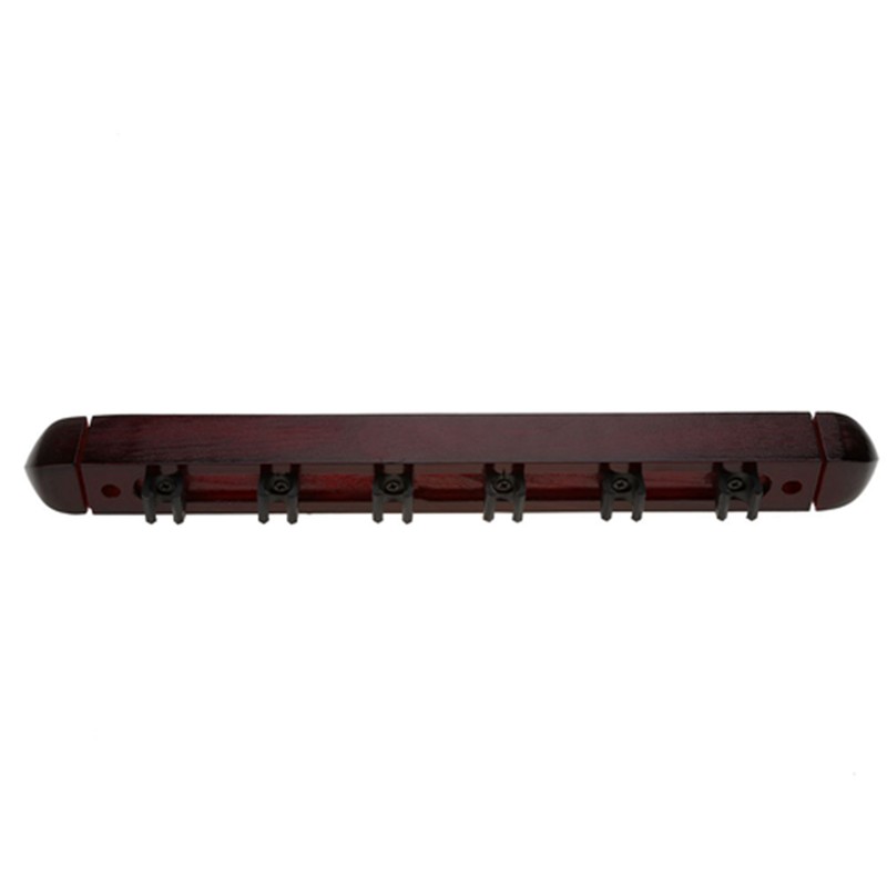 Wooden Billiard Pool Cue Rack Wall Mounted Rack Stick Holder