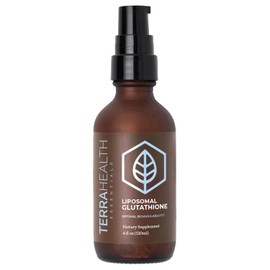 Terra Health Essentials - Liposomal Glutathione - Supports Immunity, Skin, Hair, and Healthy Aging - Maximum Absorption Glutathione Supplements - 60 Day Supply, 4oz