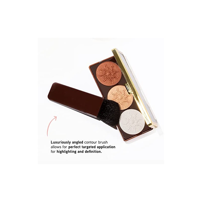Physicians Formula Bronze Booster Highlight & Contour Palette, Matte Sculpting