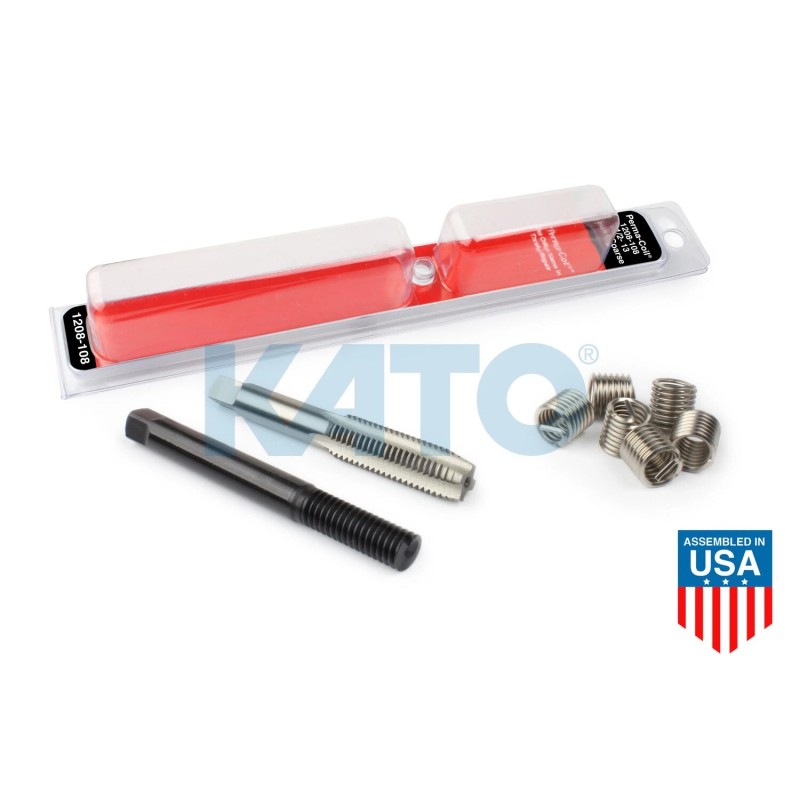 Perma-Coil 1/2-13 Thread Repair Kit Perma-Coil 1208-108 (6 Insert) Helicoil