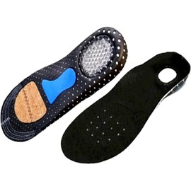 Einlegesohlen für Plantarfasziitis, für Herren, Arbeit, Größe 41-47, aus Gel und Kokosfaser, zuschneidbar (41-47)