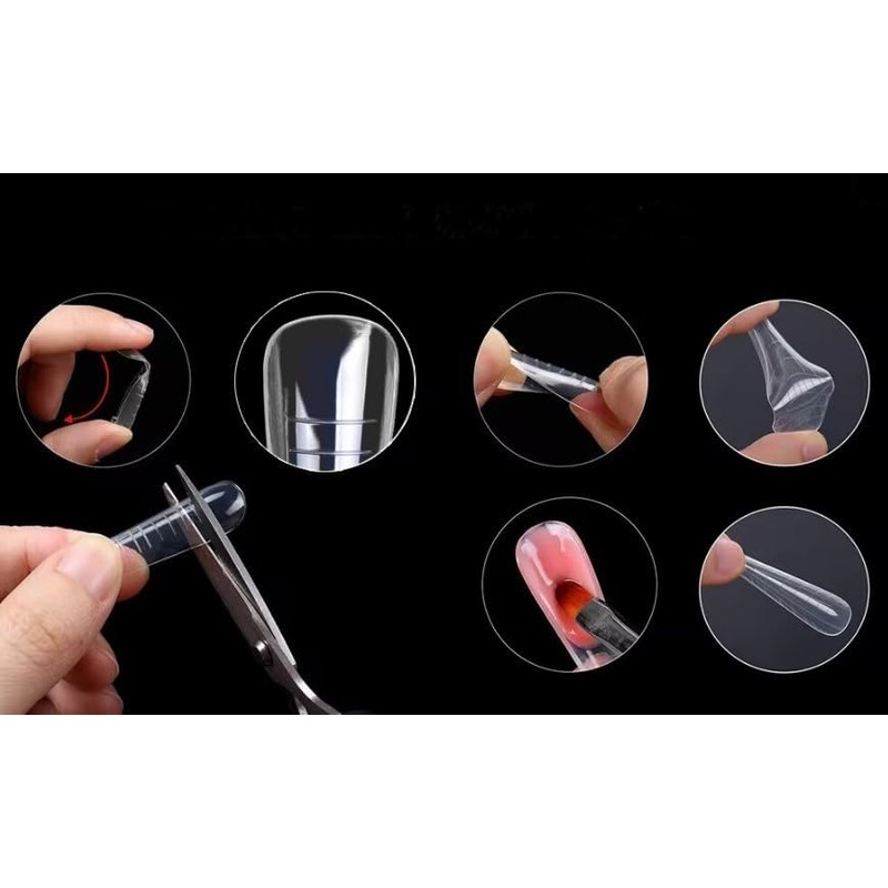 Glam'Up Paris - 120 Acrylic Capsules Pop'it - Nail Tips