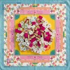 Mahjong Set160PCS 36mm4-Layer Engraved Acrylic Tiles with Tropical Monkey Mat