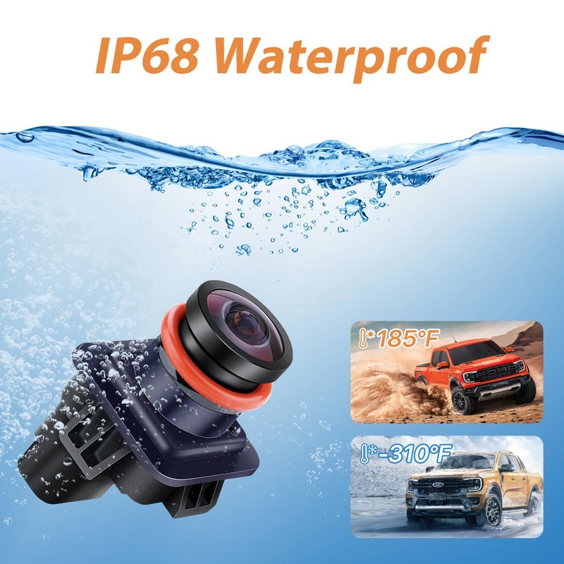 TTXSCAM OE Backup Camera Compatible with Ford Taurus/Taurus Sho/Taurus Police