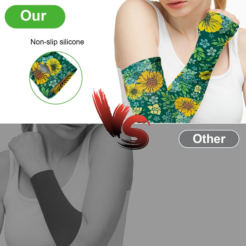 TUYUU Farmers Gardening Sleeves For Women,Thorn Proof Garden Sleeves,Cooling Protective