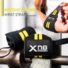 XN8 Weight Lifting Wrist Wraps With Thumb Loops Powerlifting Wrist