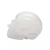 Amazing Gemstone INC Snow Quartz Crystal Skull