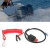 Emergency Stop Switch Safety Tether 6E9-82575-09 Fit for Yamaha Outboard