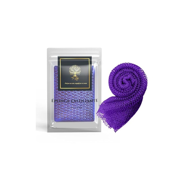 African Net Sponge Body Scrubber – XL Exfoliating Cloth for