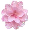 Celeste Silk Flower Hair Clip (Light Pink)