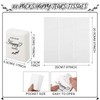 NatNarr 100 Pcs Happy Tears Tissue, 3 Ply Wedding Tissues