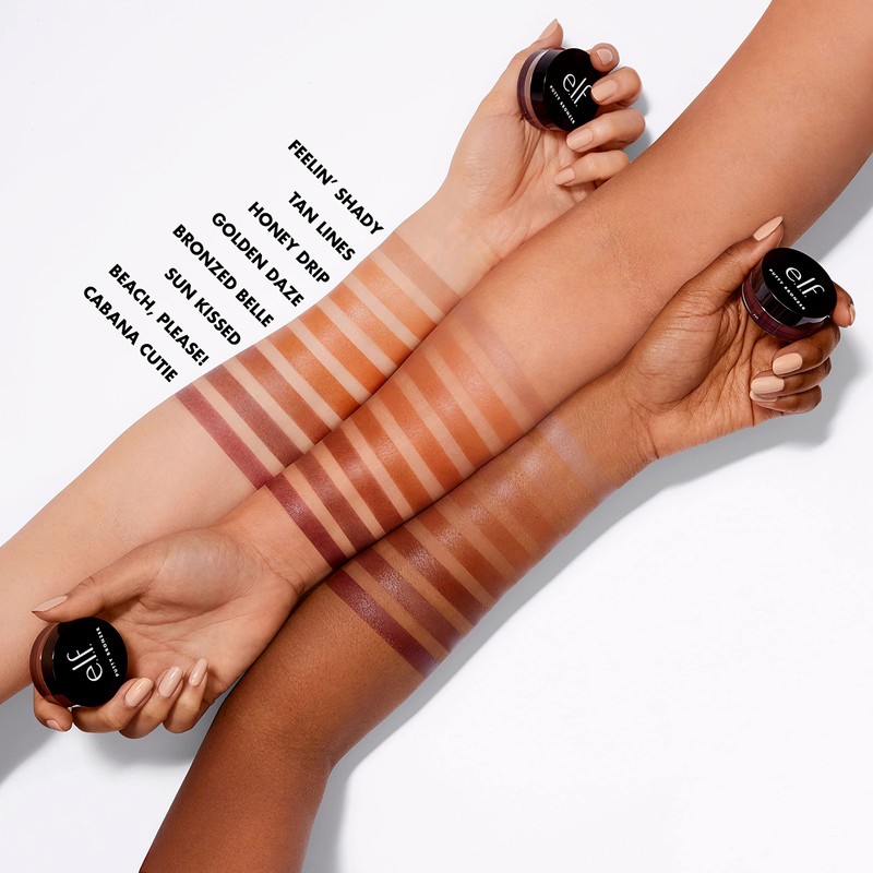 e.l.f. Putty Bronzer, Creamy & Highly Pigmented Formula, Creates a