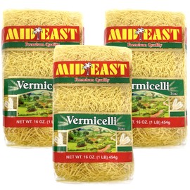 Mid East Vermicelli Pasta 16oz ~ 454g each | Pack of 3