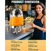 WantJoin Beverage Dispenser With Stand - 3.2 Gallon Drink Dispenser