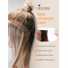 DOORES Tape in Hair Extensions Human Hair, Dark Brown to