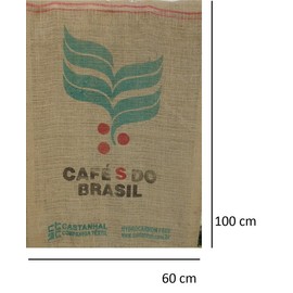 SABOREATE Y CAFE THE FLAVOUR SHOP Cafe Sack und Jute hessischen säckchen Brasilien 70 x100 cm