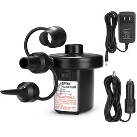 AGPTEK Powerful Electric Air Pump for Quick Inflation & Deflation