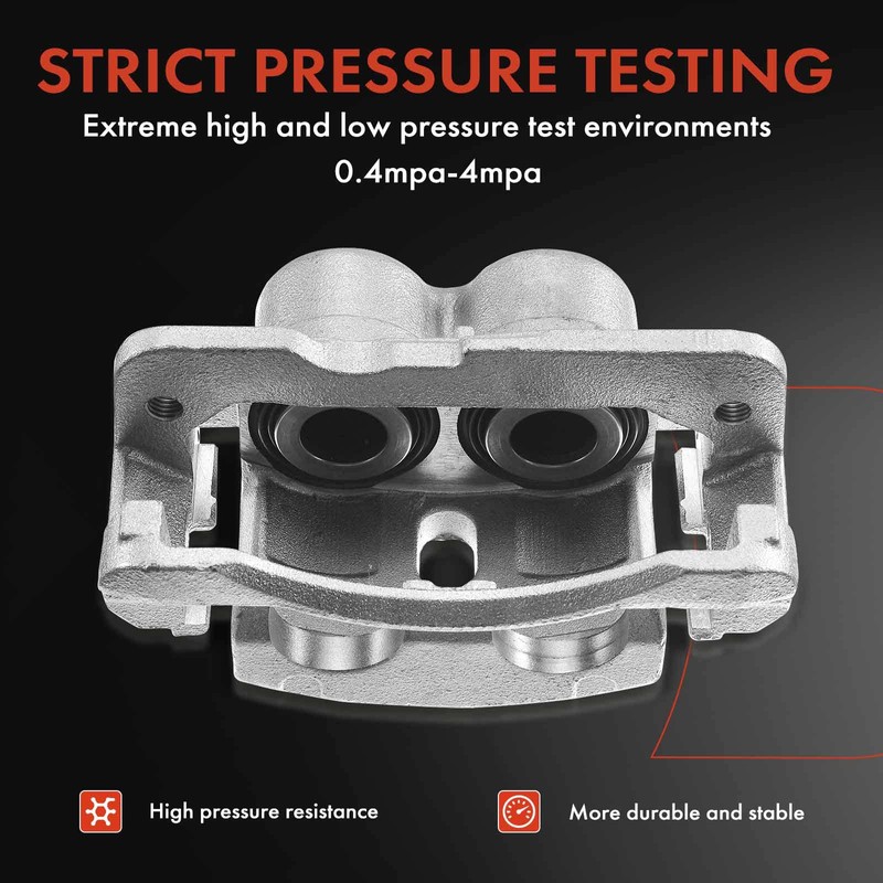 A-Premium Disc Brake Caliper Assembly with Bracket Compatible with Select