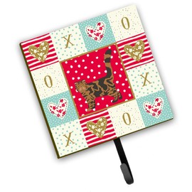 Caroline's Treasures Foldex Exotic Fold #2 Cat Love Leash or Key Holder Hooks, Multicolor