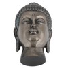 Resin Buddha Head Statue Figurine Ornament Buddhist Supplies Home Tabletop