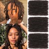 8 Inch Afro Kinky Curly Braiding Hair Bulk for Dreadlock