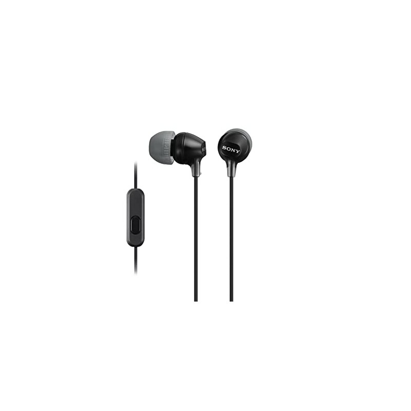 Sony EX14AP Audífonos con micrófono In-Ear manos libres, Negro