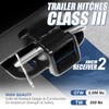 Auto Dynasty 2 Inches Class 3 Trailer Hitch Receiver Compatible