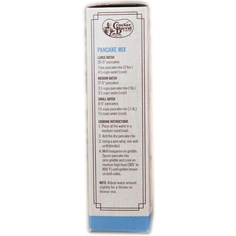 Cracker Barrel Pancake Mix Set! Includes Pancake Syrup and 2