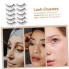 BIUDECO False Lash Extensions 10 Pairs Bulk Lashes in Brown