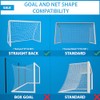 Vallerta Soccer Goal NET. Weatherproof, Polyethylene Twine Net. (18' X