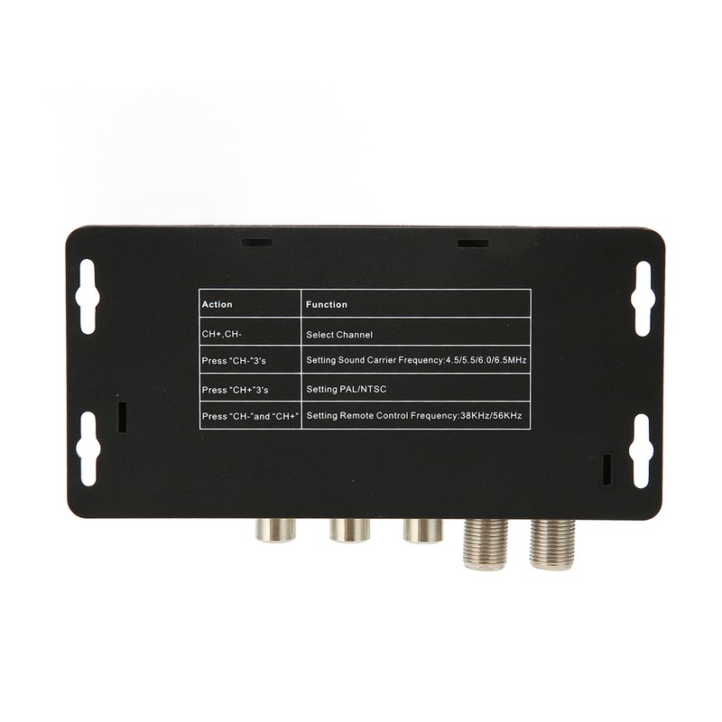 TM70RG TV Link Modulator Support PAL /NTSC Adjustable Output Gain