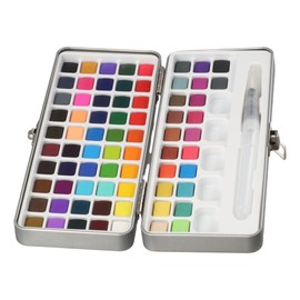 50 Colors Watercolor Paint Set Painting with Water Brush Pens and Drawing Pencil Perfect Starter Kit for Adults Painting Art Supplies