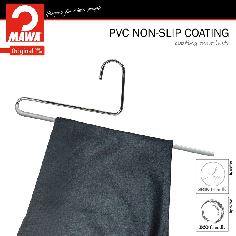 Mawa by Reston Lloyd Reverse Hook Trouser Series Non-Slip Space-Saving