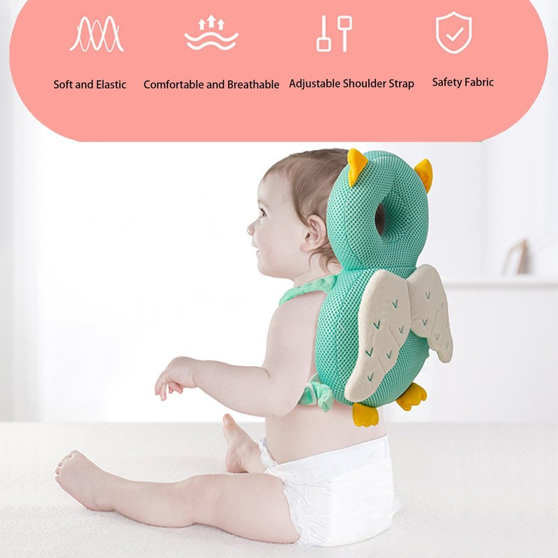 Baby Walker Head Protector Toddler Adjustable Baby Head Protection Backpack